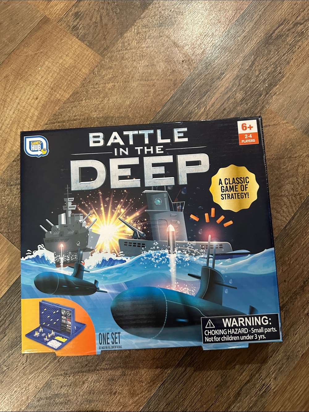 Battle in the Deep Strategy Game - Blue